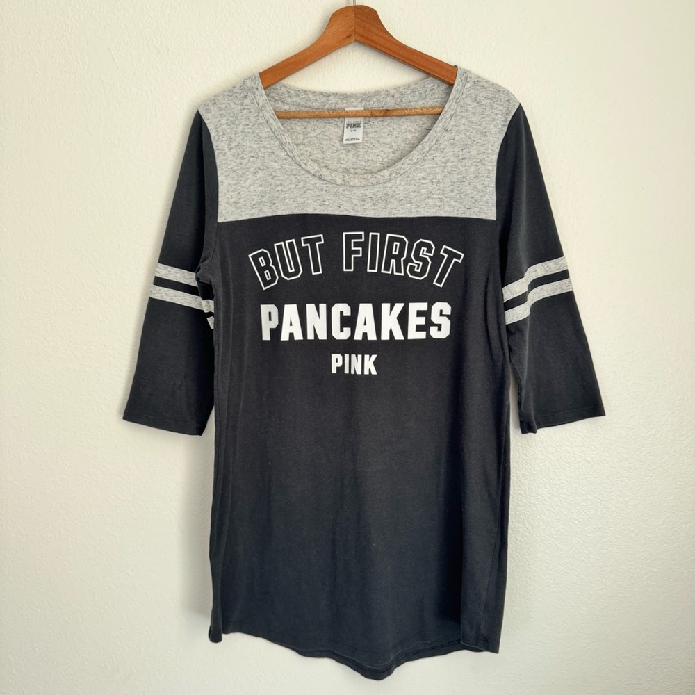 Victoria’s Secret Long Sleeve Graphic Pajama Shirt  Size L